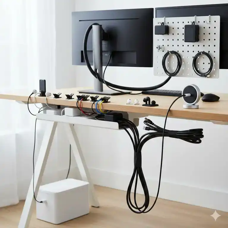 Schreibtisch Kabelhalter Empfehlung: 7 Ultimative Tipps gegen Chaos