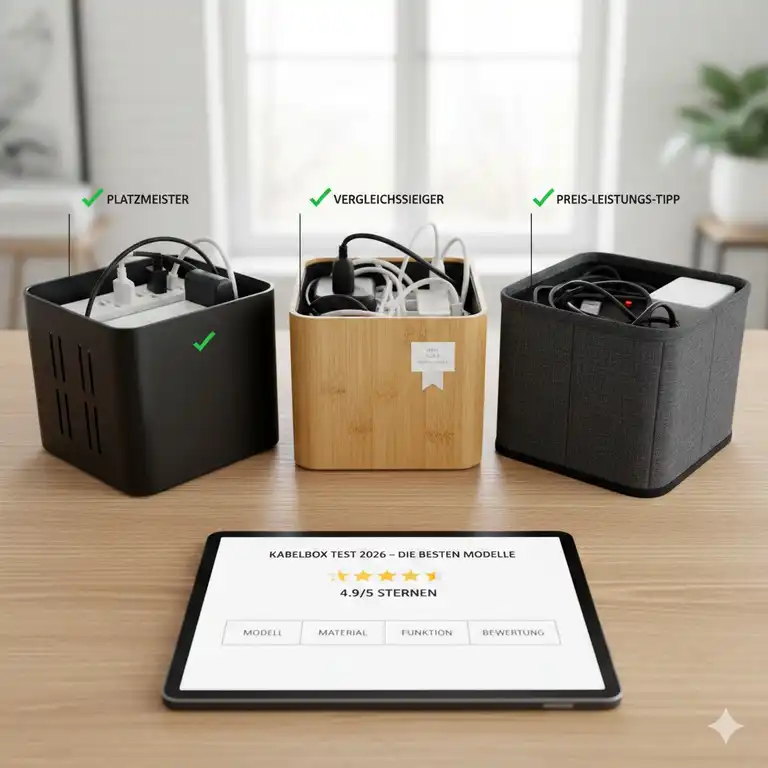 Kabelbox Test 2026: Die 7 besten Kabelmanager im Experten-Check