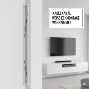 Saubere Ecklösungen für die Kabelführung im großen kabelkanal weiss test 2026 praxisnah dargestellt.