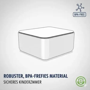 Hochwertiges, robustes Material der kabelbox kinder sicherung für maximale Sicherheit.