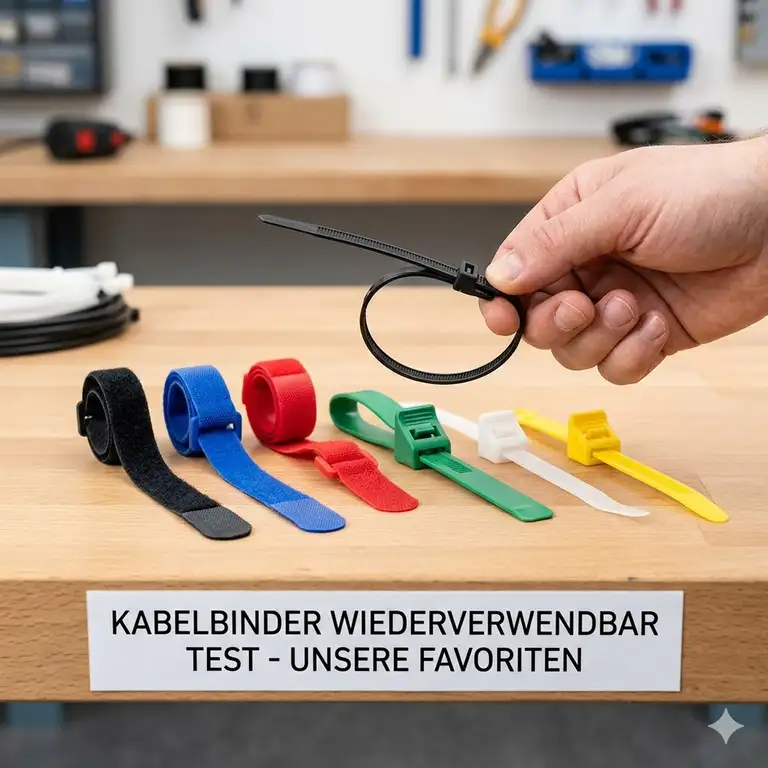 Kabelbinder wiederverwendbar test 2026: Die 5 besten Profi-Lösungen
