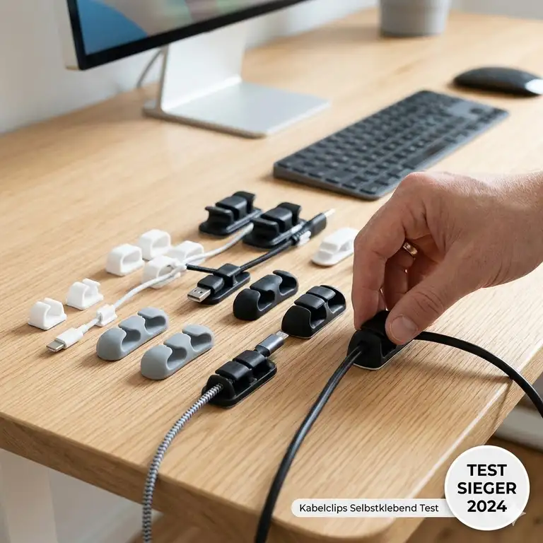 Kabelclips selbstklebend test 2026: 5 innovative Profi-Lösungen für versteckte und sichere Kabel