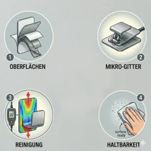 Ordnung am Schreibtisch mit kabelhaken wand selbstklebend.