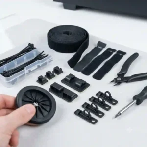 Essential tools and accessories used to pc kabel verstecken gehäuse effectively.