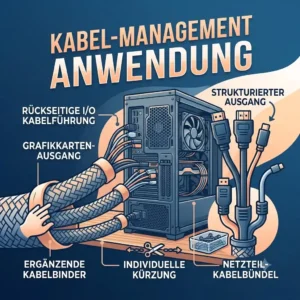 High quality woven flexibler pc kabelschlauch bundling desk cables neatly behind a workplace