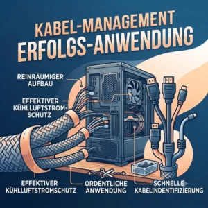 Color options of pc kabelschlauch flexibel in black and white for modern desk setups