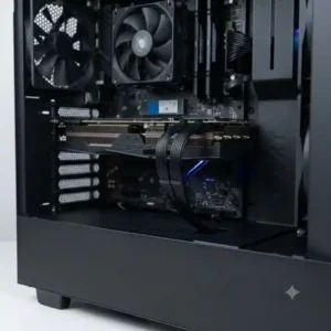 Positioning graphics card power cables to pc kabel verstecken gehäuse for an aesthetic finish.